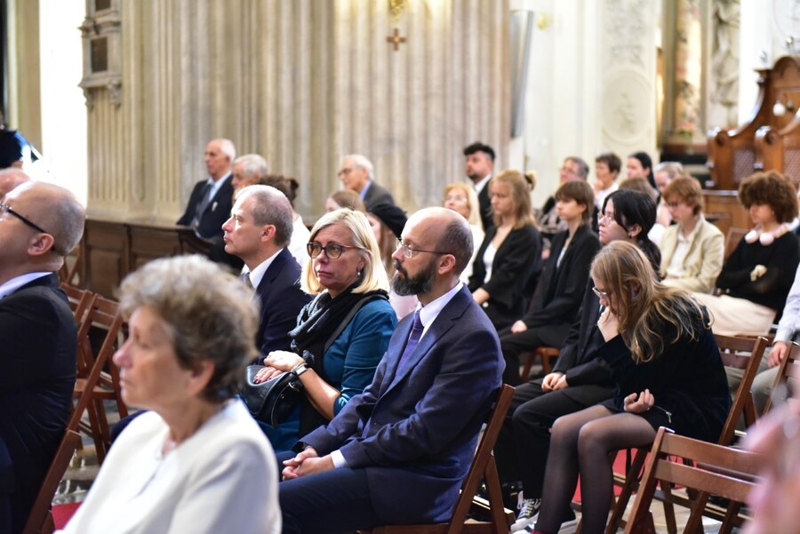 Kraków. Powtórny pochówek prof. Aleksandra Brücknera. Fot. Żaneta Wierzgacz (IPN)