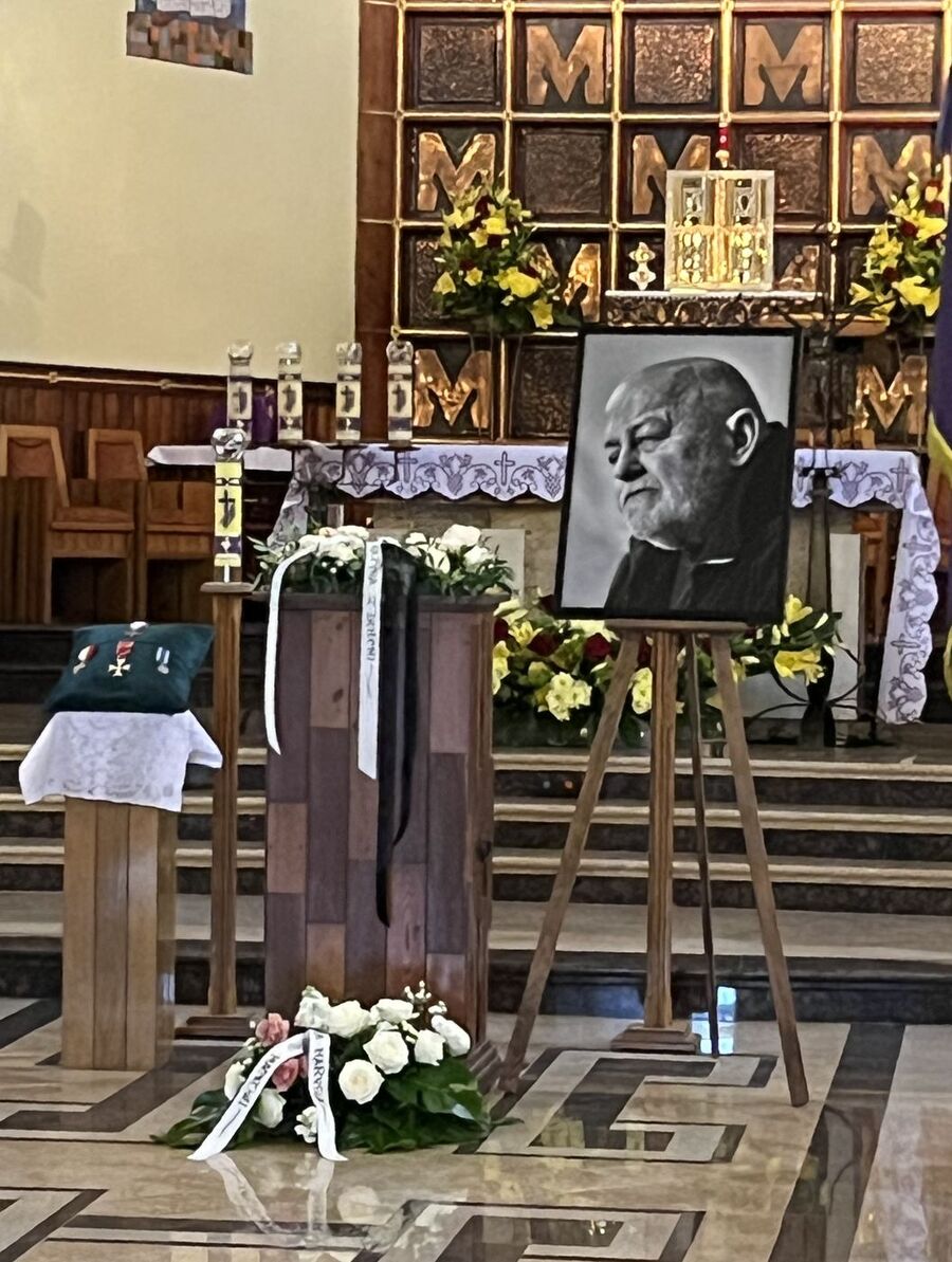 Pogrzeb Macieja Macha. Fot. IPN