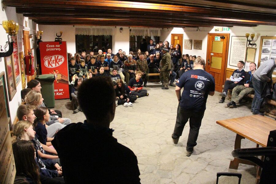 XVIII Rajd Szlakami Żołnierzy Wyklętych mjr. Józefa Kurasia „Ognia”. Fot. IPN