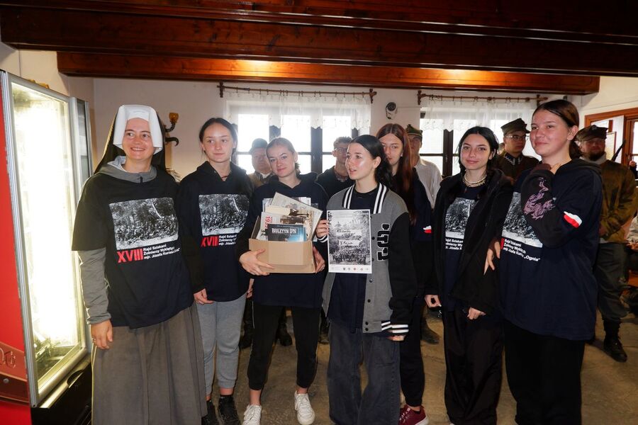 XVIII Rajd Szlakami Żołnierzy Wyklętych mjr. Józefa Kurasia „Ognia”. Fot. IPN