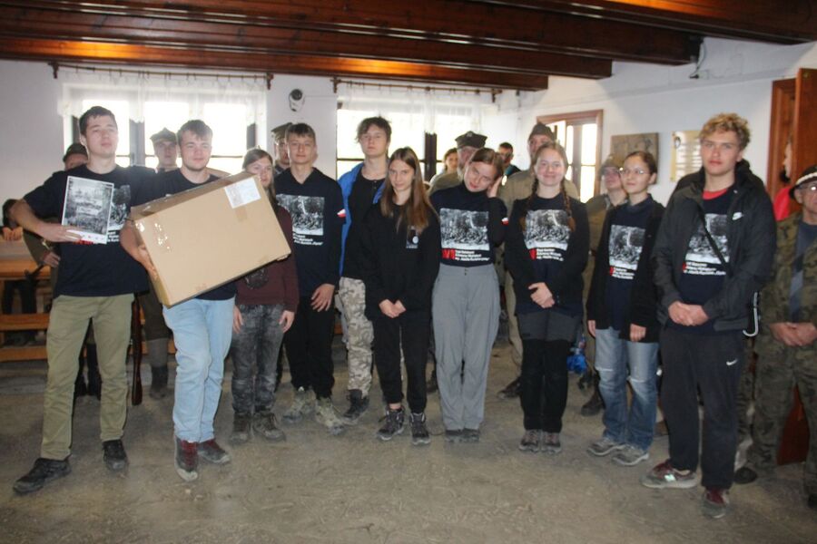 XVIII Rajd Szlakami Żołnierzy Wyklętych mjr. Józefa Kurasia „Ognia”. Fot. IPN