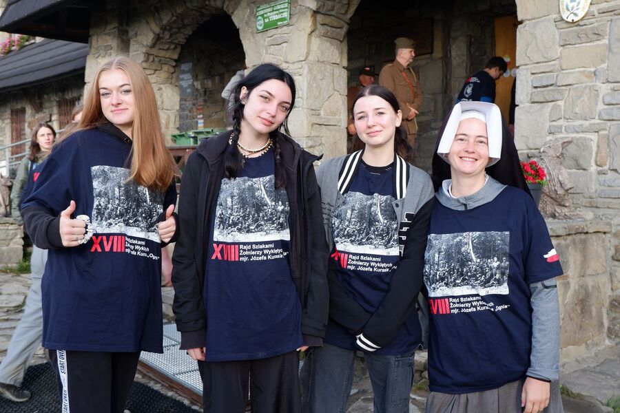 XVIII Rajd Szlakami Żołnierzy Wyklętych mjr. Józefa Kurasia „Ognia”. Fot. IPN