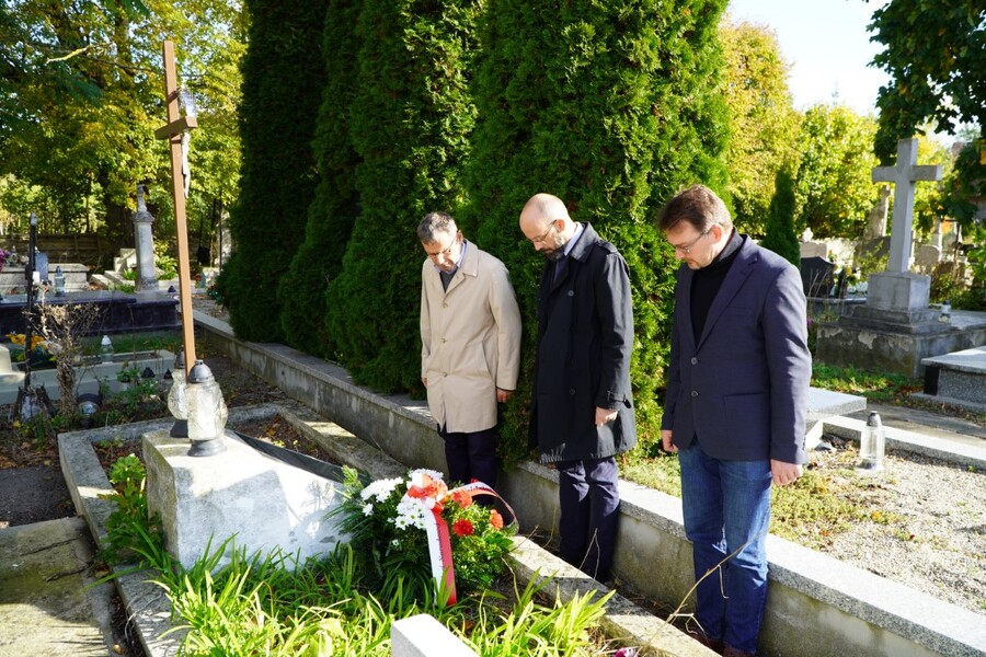 Zbrodnie żandarmerii niemieckiej w Maciejowie. Fot. Żaneta Wierzgacz (IPN)