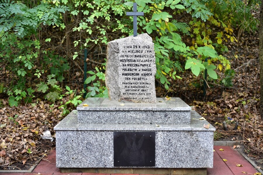 Rocznica egzekucji publicznych dokonanych przez Niemców w Krowodrzy. Fot. Żaneta Wierzgacz (IPN)