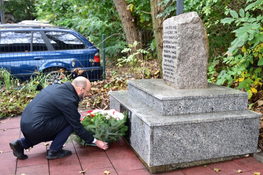 Rocznica egzekucji publicznych dokonanych przez Niemców w Krowodrzy. Fot. Żaneta Wierzgacz (IPN)