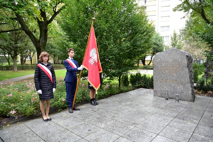 Rocznica egzekucji publicznych dokonanych przez Niemców w Krowodrzy. Fot. Żaneta Wierzgacz (IPN)