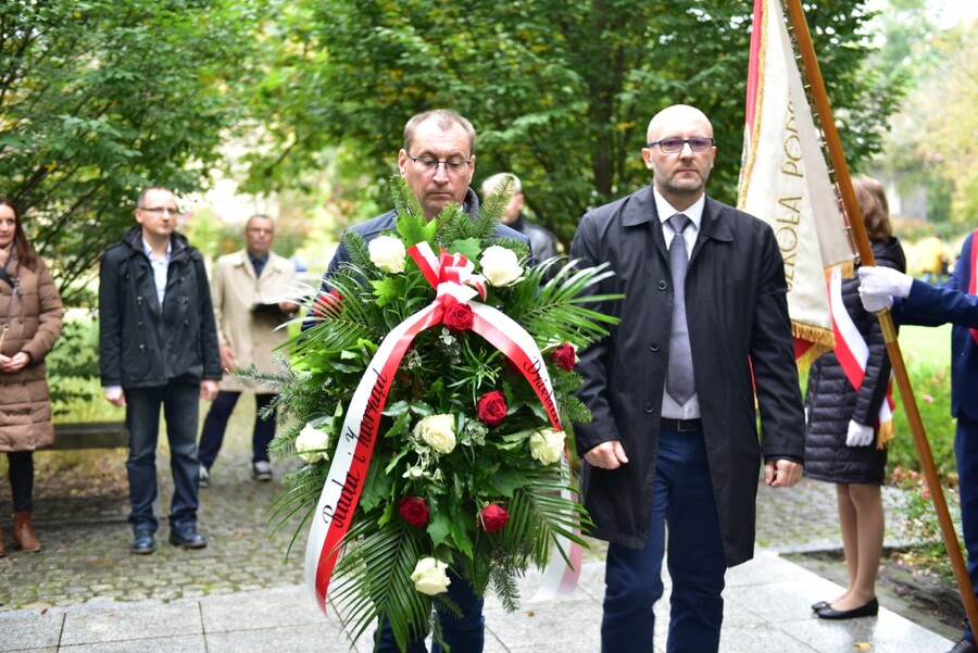 Rocznica egzekucji publicznych dokonanych przez Niemców w Krowodrzy. Fot. Żaneta Wierzgacz (IPN)