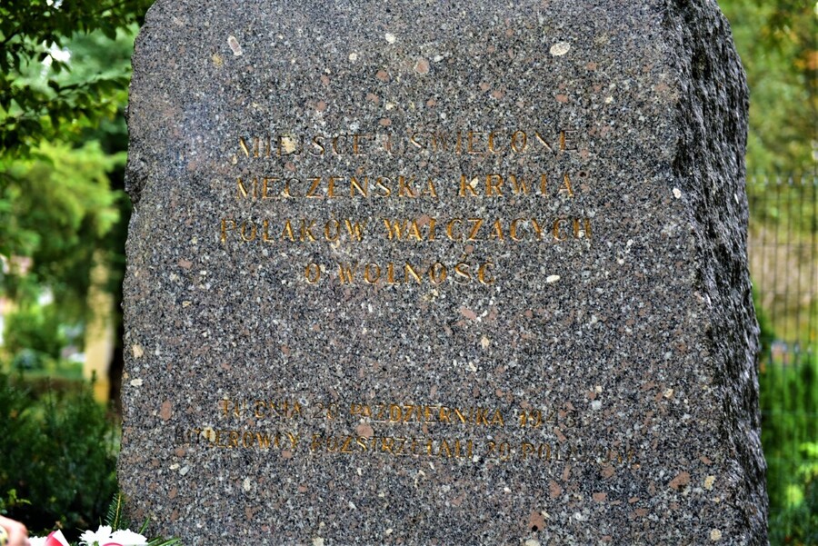 Rocznica egzekucji publicznych dokonanych przez Niemców w Krowodrzy. Fot. Żaneta Wierzgacz (IPN)