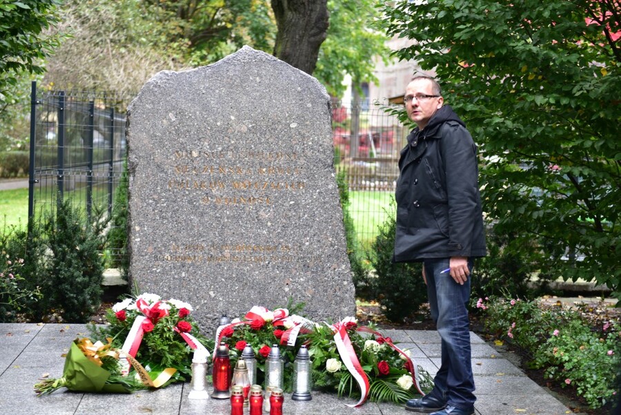 Rocznica egzekucji publicznych dokonanych przez Niemców w Krowodrzy. Fot. Żaneta Wierzgacz (IPN)