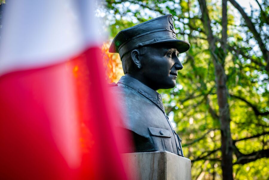 Uroczystości w 60. rocznicę śmierci Józefa Franczaka „Lalusia”. Fot. Agnieszka Masłowska (IPN)
