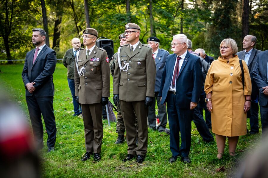 Uroczystości w 60. rocznicę śmierci Józefa Franczaka „Lalusia”. Fot. Agnieszka Masłowska (IPN)