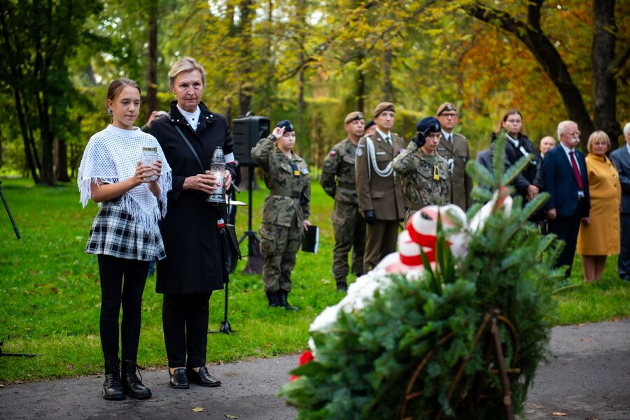 Uroczystości w 60. rocznicę śmierci Józefa Franczaka „Lalusia”. Fot. Agnieszka Masłowska (IPN)