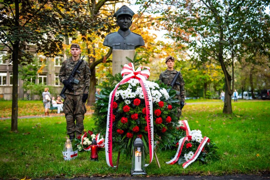 Uroczystości w 60. rocznicę śmierci Józefa Franczaka „Lalusia”. Fot. Agnieszka Masłowska (IPN)