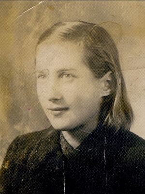 Alfreda Jassak (1944). Fot. ze zbiorów rodziny, dzięki uprzejmości Piotra Pietruszki