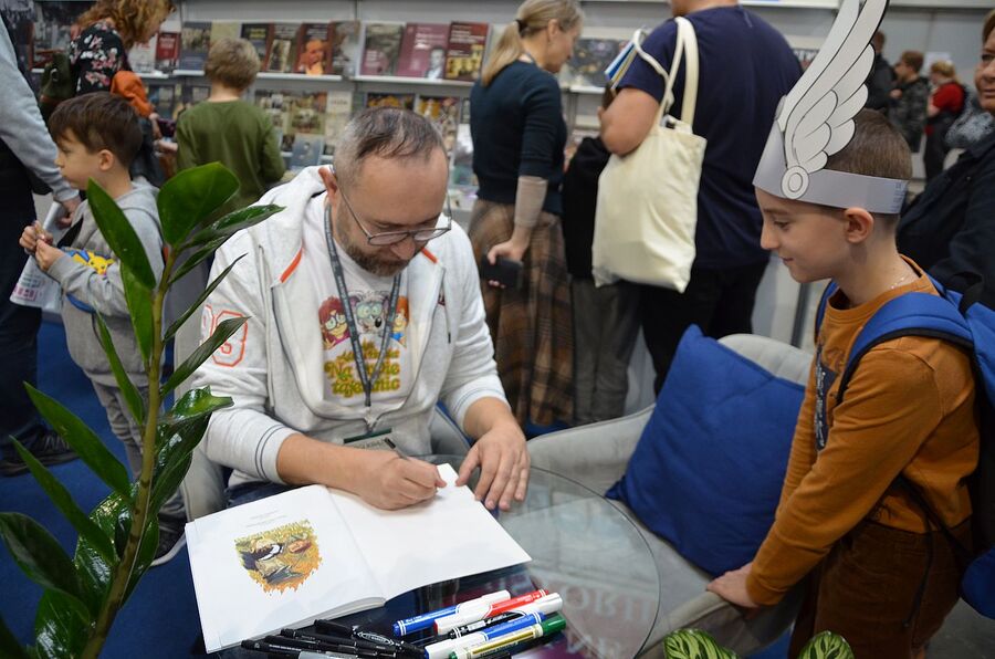 Wydawnictwo IPN na 26. Międzynarodowych Targach Książki w Krakowie. Fot. Janusz Ślęzak (IPN)