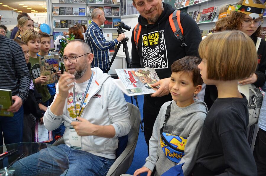 Wydawnictwo IPN na 26. Międzynarodowych Targach Książki w Krakowie. Fot. Janusz Ślęzak (IPN)