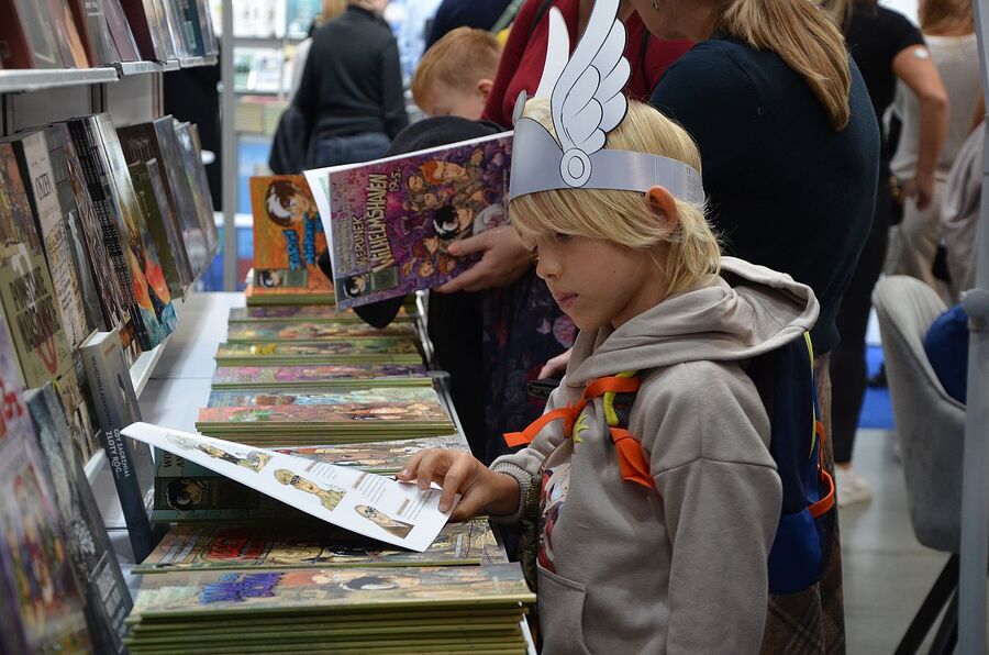 Wydawnictwo IPN na 26. Międzynarodowych Targach Książki w Krakowie. Fot. Janusz Ślęzak (IPN)