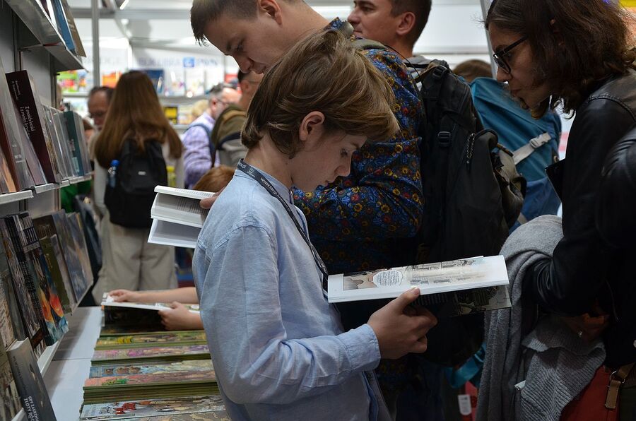 Wydawnictwo IPN na 26. Międzynarodowych Targach Książki w Krakowie. Fot. Janusz Ślęzak (IPN)