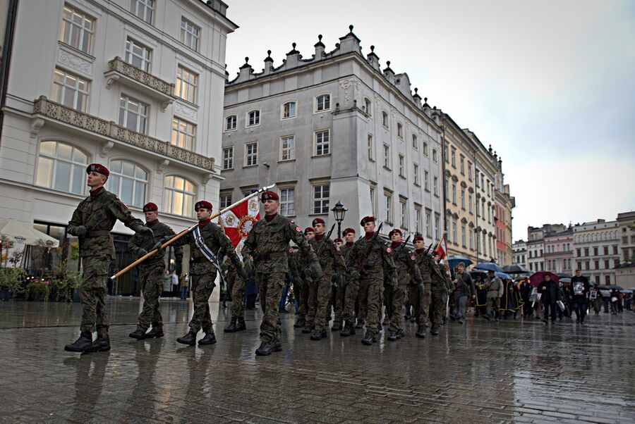 X Krakowskie Zaduszki za Żołnierzy Wyklętych – Niezłomnych. Fot. Agnieszka Masłowska (IPN)