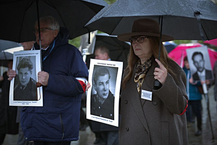 X Krakowskie Zaduszki za Żołnierzy Wyklętych – Niezłomnych. Fot. Agnieszka Masłowska (IPN)