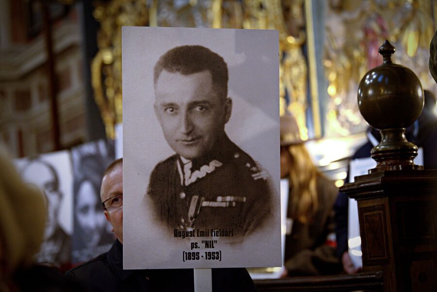 X Krakowskie Zaduszki za Żołnierzy Wyklętych – Niezłomnych. Fot. Agnieszka Masłowska (IPN)