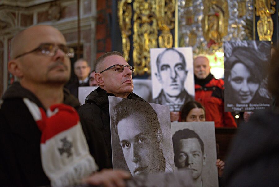 X Krakowskie Zaduszki za Żołnierzy Wyklętych – Niezłomnych. Fot. Agnieszka Masłowska (IPN)