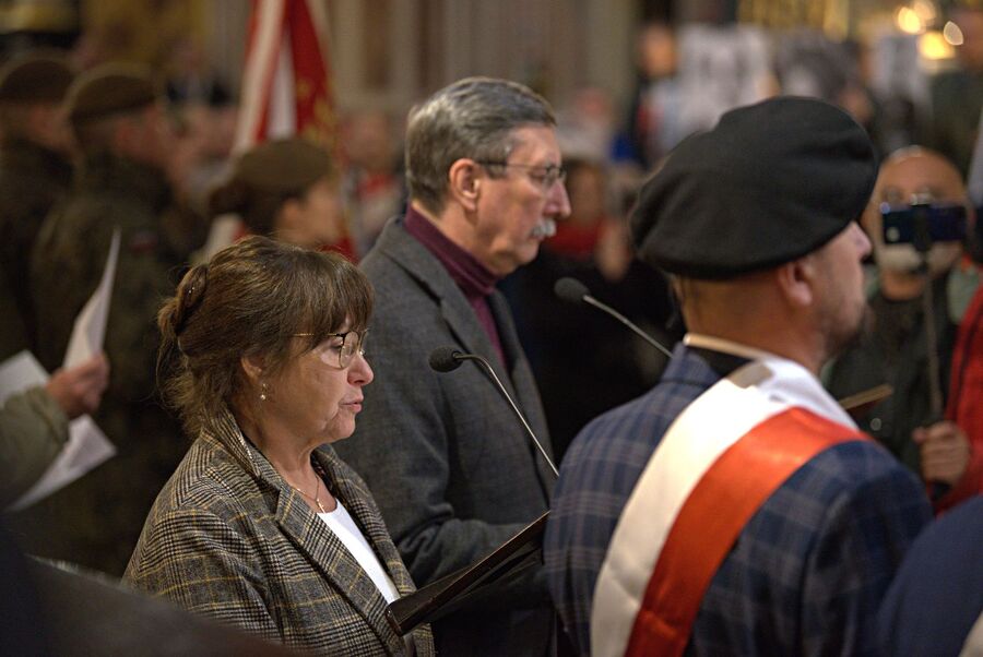 X Krakowskie Zaduszki za Żołnierzy Wyklętych – Niezłomnych. Fot. Agnieszka Masłowska (IPN)