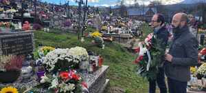 Pamięci ofiar niemieckich pacyfikacji miejscowości Nowe Bystre. Fot. Jan Wnuk (IPN)