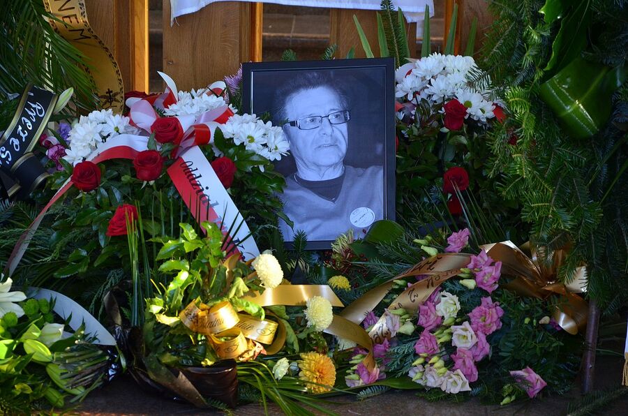 Pogrzeb Mariana Stachniuka, działacza opozycji. Fot. Janusz Ślęzak (IPN)