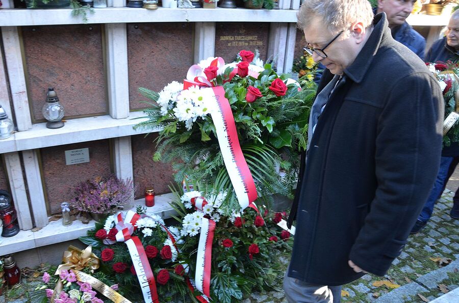 Pogrzeb Mariana Stachniuka, działacza opozycji. Fot. Janusz Ślęzak (IPN)