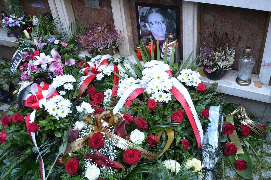 Pogrzeb Mariana Stachniuka, działacza opozycji. Fot. Janusz Ślęzak (IPN)