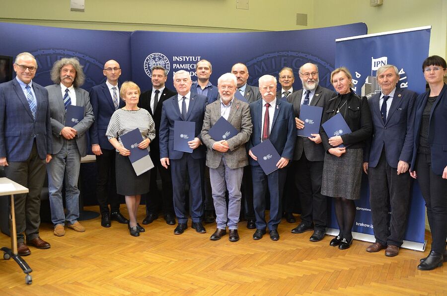 Posiedzenie Komitetu Ochrony Pamięci Walk i Męczeństwa przy Oddziale IPN w Krakowie. Fot. Janusz Ślęzak (IPN)