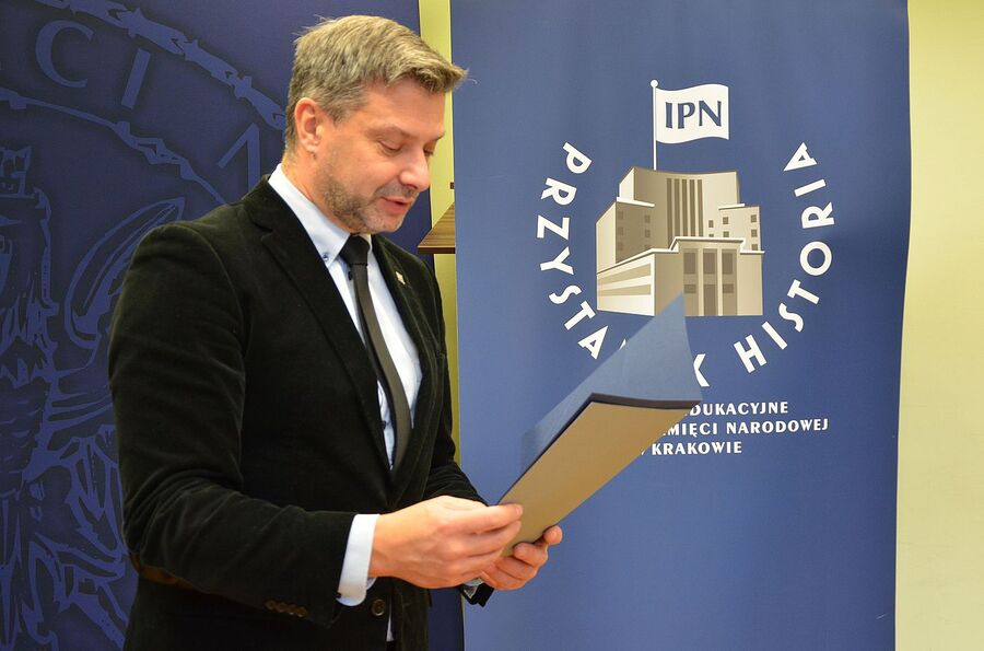 Posiedzenie Komitetu Ochrony Pamięci Walk i Męczeństwa przy Oddziale IPN w Krakowie. Fot. Janusz Ślęzak (IPN)