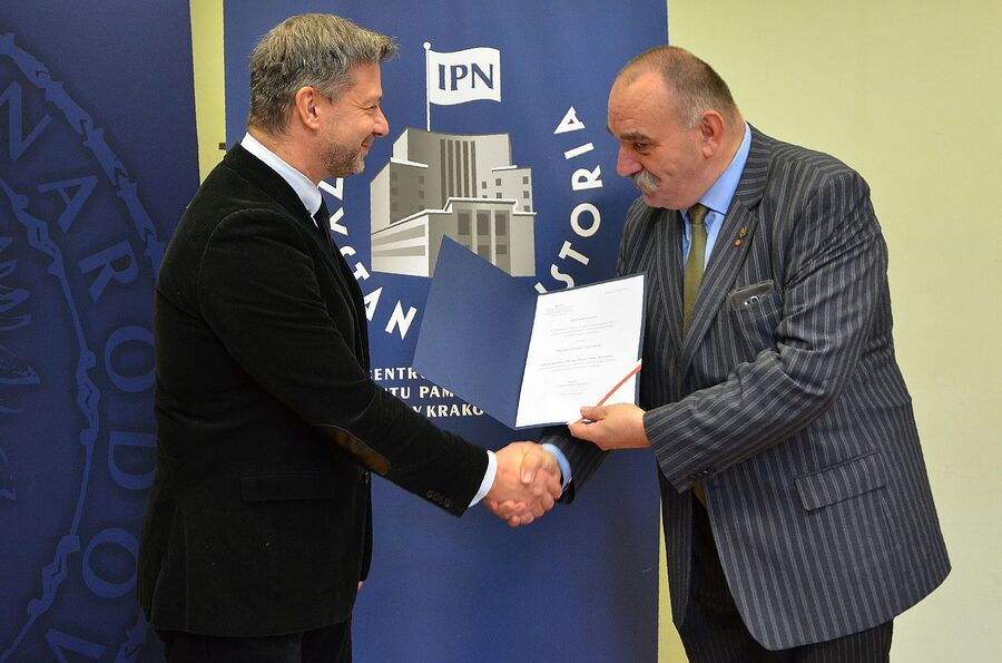 Posiedzenie Komitetu Ochrony Pamięci Walk i Męczeństwa przy Oddziale IPN w Krakowie. Fot. Janusz Ślęzak (IPN)