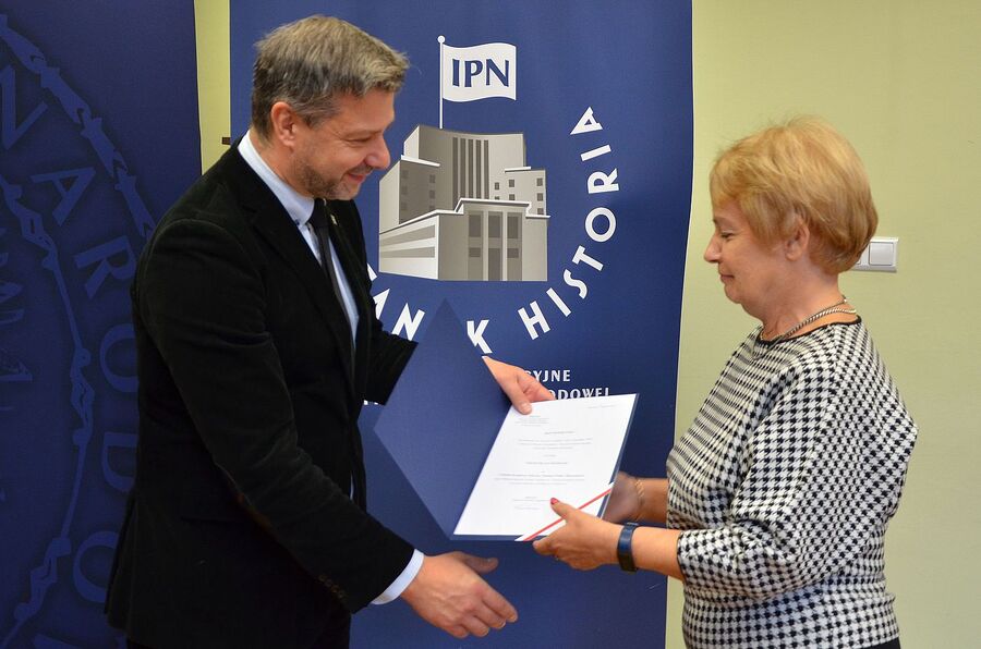 Posiedzenie Komitetu Ochrony Pamięci Walk i Męczeństwa przy Oddziale IPN w Krakowie. Fot. Janusz Ślęzak (IPN)