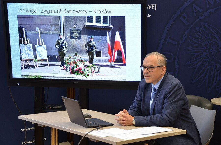 Posiedzenie Komitetu Ochrony Pamięci Walk i Męczeństwa przy Oddziale IPN w Krakowie. Fot. Janusz Ślęzak (IPN)