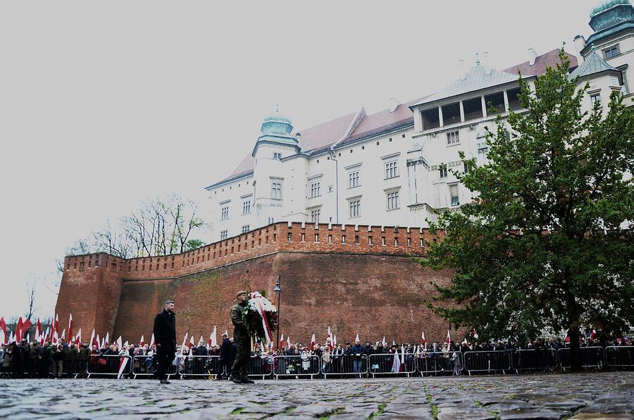 Narodowe Święto Niepodległości. Uroczystości w Krakowie. Fot. Janusz Ślęzak (IPN)