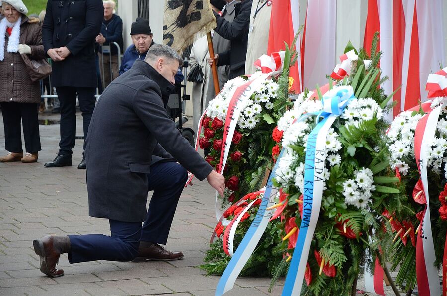 Narodowe Święto Niepodległości. Uroczystości w Krakowie. Fot. Janusz Ślęzak (IPN)