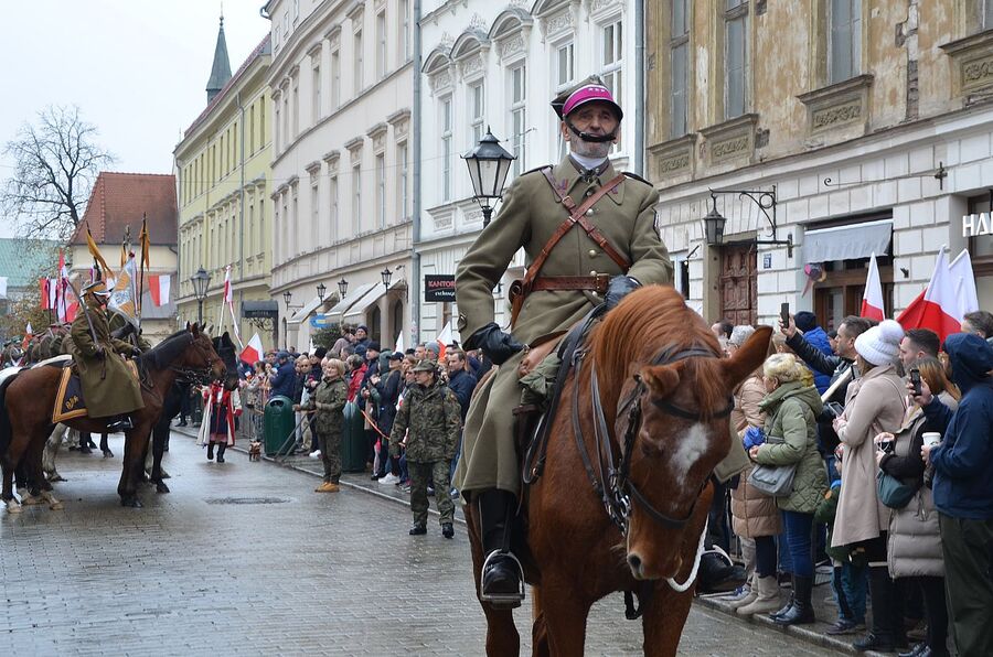 Narodowe Święto Niepodległości. Uroczystości w Krakowie. Fot. Janusz Ślęzak (IPN)