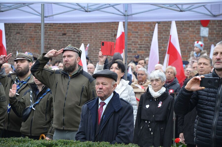 Narodowe Święto Niepodległości. Uroczystości w Krakowie. Fot. Janusz Ślęzak (IPN)