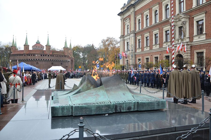 Narodowe Święto Niepodległości. Uroczystości w Krakowie. Fot. Janusz Ślęzak (IPN)