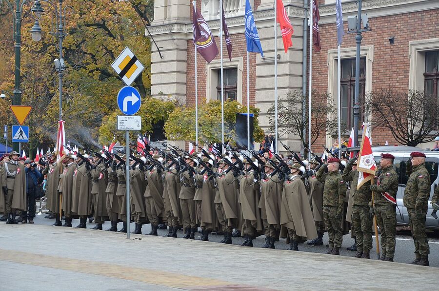 Narodowe Święto Niepodległości. Uroczystości w Krakowie. Fot. Janusz Ślęzak (IPN)