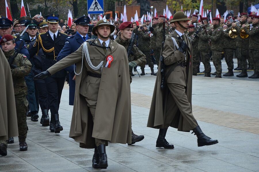 Narodowe Święto Niepodległości. Uroczystości w Krakowie. Fot. Janusz Ślęzak (IPN)