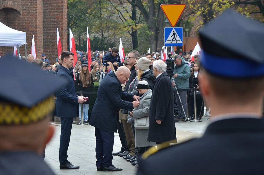 Narodowe Święto Niepodległości. Uroczystości w Krakowie. Fot. Janusz Ślęzak (IPN)