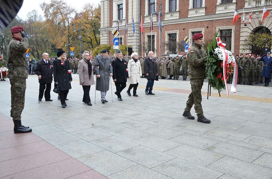 Narodowe Święto Niepodległości. Uroczystości w Krakowie. Fot. Janusz Ślęzak (IPN)