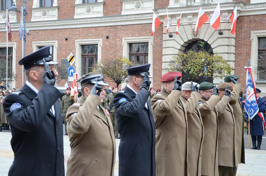 Narodowe Święto Niepodległości. Uroczystości w Krakowie. Fot. Janusz Ślęzak (IPN)
