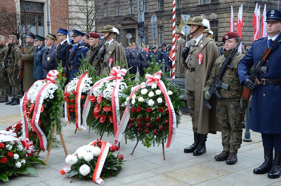 Narodowe Święto Niepodległości. Uroczystości w Krakowie. Fot. Janusz Ślęzak (IPN)