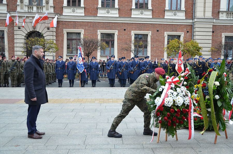 Narodowe Święto Niepodległości. Uroczystości w Krakowie. Fot. Janusz Ślęzak (IPN)
