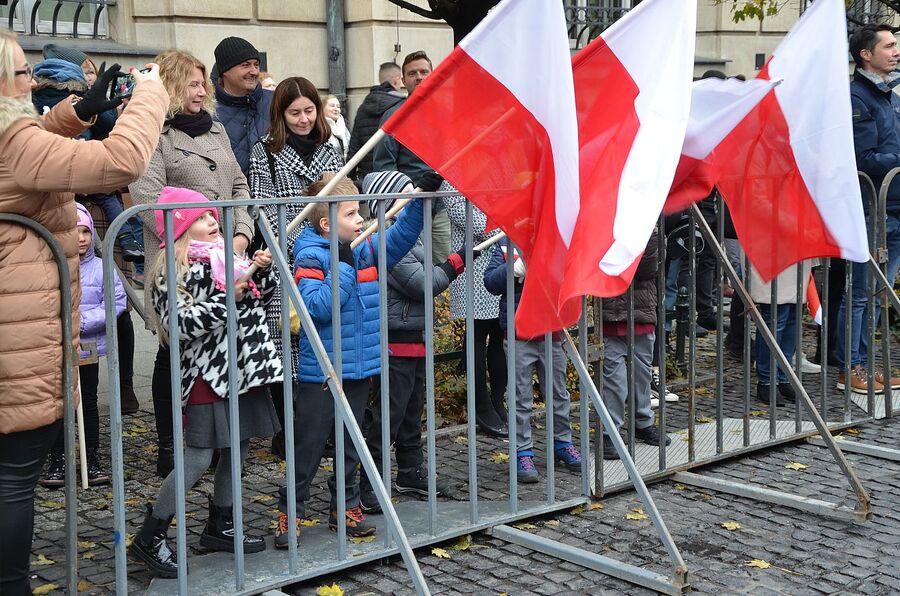 Narodowe Święto Niepodległości. Uroczystości w Krakowie. Fot. Janusz Ślęzak (IPN)