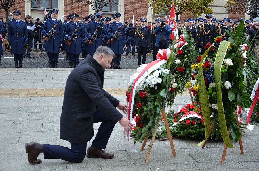 Narodowe Święto Niepodległości. Uroczystości w Krakowie. Fot. Janusz Ślęzak (IPN)